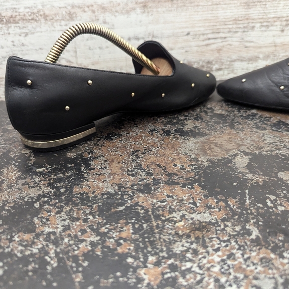 Wmns AGL Attilio Giusti Leombruni Leather Ballet Flats Loafers Shoes US 7.5 37.5 - Picture 9 of 11
